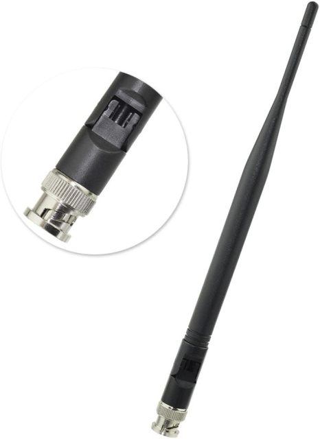 Bingfu Wireless Microphone Receiver Antenna UHF 400MHz-960MHz BNC Male Antenna (2-Pack) for Wireless Microphone System Receiver Remote Digital Audio Mic Receiver Tuner UHF Ham Radio