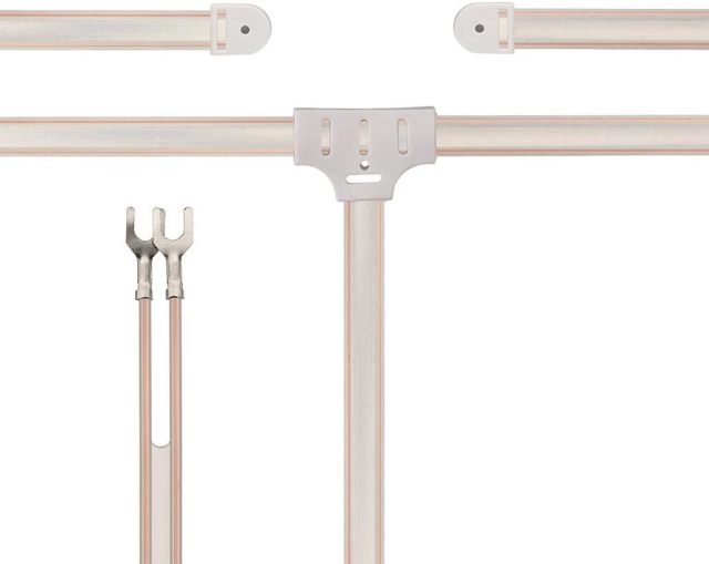 Bingfu FM Dipole Antenna 300 Ohm FM Antenna with 2 Pin Bare Wire Twin Lead for Indoor Digital HD Radio Table Top FM Radio Home Stereo Receiver AV Audio Video Home Theater Receiver HDTV TV Tuner
