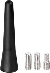 Bingfu Universal Vehicle Roof Mount Short Antenna Mast 2.5 inch Rubber Car Antenna Replacement Compatible with Toyota Honda Chevrolet Nissan Ford Jeep Subaru GMC