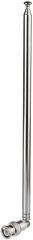 Bingfu Police Radio Scanner Antenna 20-1300MHz 7 Sections Telescopic BNC Male Antenna Ham Radio Handheld CB Radio Antenna for Uniden Whistler Police Radio Scanner Two Way Radio Frequency Counter