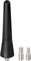 Bingfu Universal Vehicle Roof Mount Short Antenna Mast 2.5 inch Rubber Car Antenna Replacement Compatible with Toyota Honda Chevrolet Nissan Ford Jeep Subaru GMC