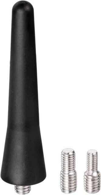 Bingfu Universal Vehicle Roof Mount Short Antenna Mast 2.5 inch Rubber Car Antenna Replacement Compatible with Toyota Honda Chevrolet Nissan Ford Jeep Subaru GMC
