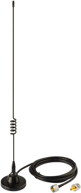 Bingfu Ham Radio Vehicle Car Mobile Radio Antenna Dual Band VHF UHF 136-174MHz 400-520MHz Magnetic Base PL259 Male Antenna for BTECH ICOM Midland Yaesu TYT AnyTone Amateur Radio Two Way Radio