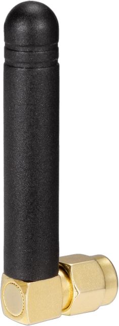 Bingfu Mini Dual Band WiFi 2.4GHz 5GHz 5.8GHz MIMO RP-SMA Male Right Angle Antenna (2-Pack) for FPV WiFi Bluetooth USB Adapter Computer PCIe Card WiFi Router Wireless Back Up Camera