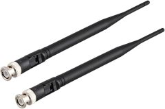 Bingfu Wireless Microphone Receiver Antenna UHF 400MHz-960MHz BNC Male Antenna (2-Pack) for Wireless Microphone System Receiver Remote Digital Audio Mic Receiver Tuner UHF Ham Radio