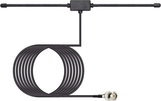 Bingfu Police Radio Scanner Antenna 20-1300MHz Adhesive Mount BNC Male Dipole Antenna Vehicle Ham Radio Amateur Radio Mobile Scanner Antenna Compatible with Uniden Bearcat Whistler Radio Shack Scanner