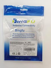 Bingfu DIN 1.0/2.3 Male to BNC Female 75 Ohm Vedio SDI Cable 30cm 12 inch for HD SDI 3G SDI Vedio Recorder Camera Assist Monitor Audio Gateway Hub Broadcast Router Frame Synchronizer Sync Converter
