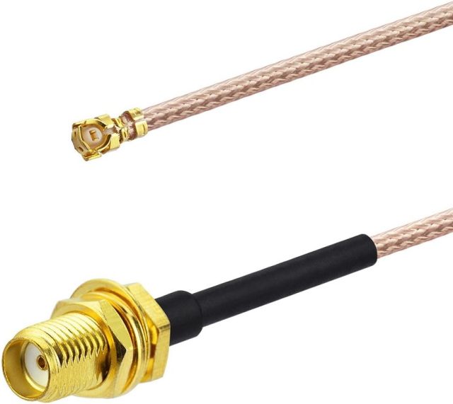 Bingfu Waterproof Active GPS Navigation Antenna Adhesive Mount SMA Male GPS Antenna with 15cm 6 inch U.FL IPX IPEX to SMA Female RG178 Coaxial Pigtail Cable for GPS Module Receiver Tracking