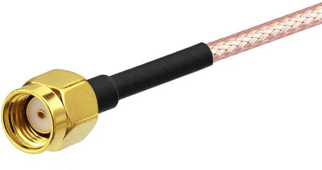 Bingfu WiFi Antenna Extension Cable (2-Pack) RP-SMA Male to RP-SMA Female Bulkhead Mount RG316 Cale 60cm 24 inch for WiFi Router Security IP Camera Wireless Mini PCI Express PCIE Network Card Adapter