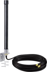 Bingfu 4g LTE Long Range Cellular Trail Camera Antenna 32.8ft Cable - Compatible with Spypoint Link Micro Covert Spartan Stealth Tactacam Muddy Wildlife Hunting Game Cam Outdoor Mobile Security Camera