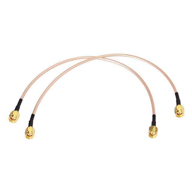 Bingfu SMA Male to SMA Male RG316 Coaxial Jumper Cable 30cm 12 inch (2-Pack) for LNA Low Noise RTL SDR Dongle ADS-B Receiver VNA Vector Network Analyzer Antenna SWR Meter Spectrum Analyzer