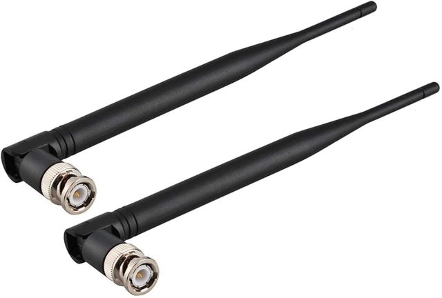 Bingfu Wireless Microphone Receiver Antennas BNC Male Antenna UHF 400MHz-960MHz (4-Pack) for Wireless Microphone System Receiver Remote Digital Audio Mic Receiver Tuner UHF Ham Radio
