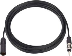 Bingfu Car Radio Antenna Extension Cable 20 feet Vehicle FM AM Radio Car Antenna Extension Cable Cord DIN Plug Connector Coaxial Cable for Vehicle Truck Car Stereo Head Unit CD Media Receiver Player