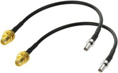 Bingfu 4G LTE Antenna Adapter SMA Female to TS9 Connector Coaxial Pigtail Cable 15cm 6 inch (2-Pack) Compatible with 4G LTE Mobile Hotspot MiFi Router Cellular Broadband Modem USB Modem Dongle Adapter