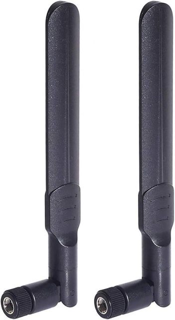 Bingfu 4G LTE Cellular Trail Camera Antenna 8dBi RP-SMA Male Antenna (2-Pack) Compatible with Spypoint Link Micro Solar EVO Link S Dark Wildlife Hunting Game Cam Outdoor Mobile Security Camera
