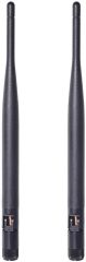 Bingfu Dual Band WiFi 2.4GHz 5GHz 5.8GHz 6dBi MIMO RP-SMA Male Antenna (2-Pack) for WiFi Router Wireless Network Card USB Adapter Security IP Camera Video Surveillance Monitor