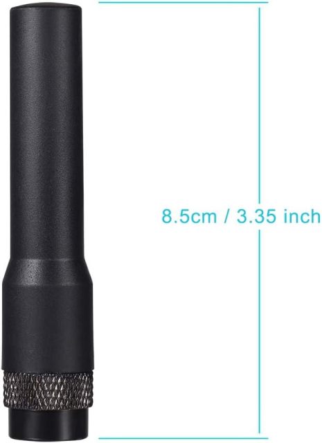 Bingfu Dual Band VHF UHF 136-174MHz 400-470MHz Ham Radio Antenna Handheld Two Way Radio SMA Male Soft Antenna 2-Pack for Icom Yaesu Vertex Ham Radio Walkie Talkie Standard Horizon Marine VHF Radio