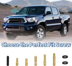 Bingfu Vehicle Antenna Mast Carbon Fiber Car Antenna Truck Antenna Replacement Compatible with Toyota Tundra Tacoma 4 Runner FJ Cruiser Sienna Highlander Nissan Titan Frontier Rogue Juke Xterra
