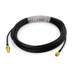 Bingfu WiFi Antenna Extension Cable 2-Pack RP-SMA Male to RP-SMA Female Bulkhead Mount RG174 Cable 5m 16.5 feet for WiFi Router Security IP Camera Wireless Network Card Adapter