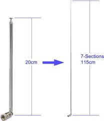 Bingfu 75 Ohm FM Antenna FM Antenna and AM Antenna for Pioneer Onkyo Yamaha Marantz Indoor HD Radio FM Radio Bluetooth Home Stereo Receiver AV Audio Video Home Theater Receiver Power