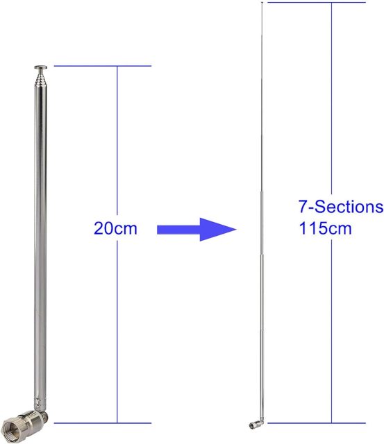 Bingfu 75 Ohm FM Antenna FM Antenna and AM Antenna for Pioneer Onkyo Yamaha Marantz Indoor HD Radio FM Radio Bluetooth Home Stereo Receiver AV Audio Video Home Theater Receiver Power