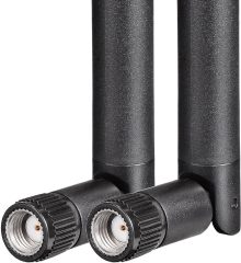 Bingfu Dual Band WiFi 2.4GHz 5GHz 5.8GHz Replacement Antenna for Furrion Back Up RV Rear View Backup Camera Truck Tractor Trailer Pickup SUV Vehicle Trail Reverse Monitor Camera Mimo Antennas (2 Pack)