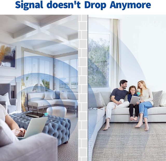 Bingfu Dual Band WiFi Antenna 2.4GHz 5GHz 5.8GHz 3dBi RP-SMA Male Antenna Replacement (4-Pack) for WiFi Router Wireless Network Card USB Adapter Security IP Camera Video Surveillance Monitor