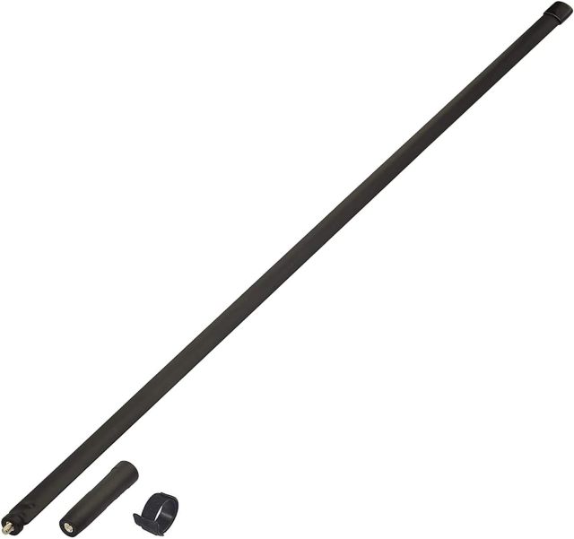 Bingfu Dual Band VHF UHF 136-520MHz 42.5 inch Foldable CS Tactical SMA Female Ham Radio Antenna with 3 feet Extension Relocation Cable for Baofeng BF-F8HP UV-5R UV-82 BF-888S GT-3 Ham Radio