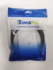 Bingfu Ham Radio Antenna Extension Relocation Cable SMA Male Right Angle to Female RG58 Coaxial Cable 1m 3 feet for Ham Radio BaoFeng Wouxun Icom Yaesu Vertex Standard Horizon Marine VHF Radio