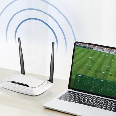Bingfu Dual Band WiFi Antenna 2.4GHz 5GHz 5.8GHz 3dBi RP-SMA Male Antenna Replacement (2-Pack) for WiFi Router Wireless Network Card USB Adapter Security IP Camera Video Surveillance Monitor