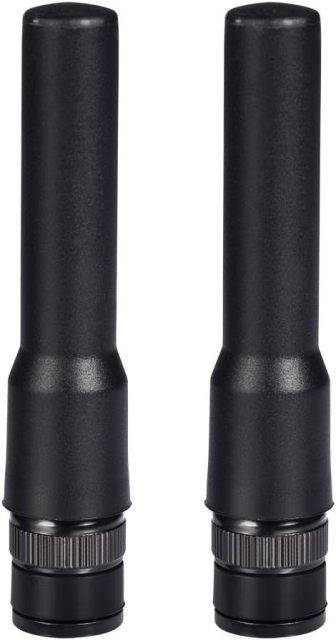 Bingfu Ham Radio BNC Male Soft Antenna Police Radio Scanner Antenna 2-Pack Compatible with Uniden SR30C Bearcat BC125AT BCD436HP BC75XLT BCD325P2 Police Radio Scanner Frequency Counter Two Way Radio