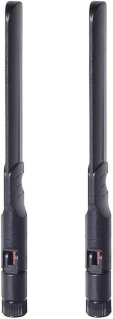 Bingfu 4G LTE Cellular Trail Camera Antenna 8dBi RP-SMA Male Antenna (2-Pack) Compatible with Spypoint Link Micro Solar EVO Link S Dark Wildlife Hunting Game Cam Outdoor Mobile Security Camera