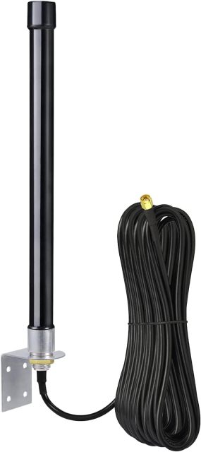 Bingfu 4g LTE Long Range Cellular Trail Camera Antenna 32.8ft Cable - Compatible with Spypoint Link Micro Covert Spartan Stealth Tactacam Muddy Wildlife Hunting Game Cam Outdoor Mobile Security Camera
