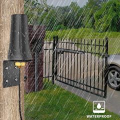 Bingfu Garage Door Gate Opener Antenna for GTO Mighty Mule MM371W MM372W MM571W MM572W MMS100 LiftMaster Ghost Controls Multicode Automatic Gate Opener F Type/SMA/RP-SMA Antenna Extender