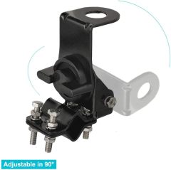 Bingfu Vehicle CB Radio Mobile Radio Antenna Mirror Mount Bumper Roof Rack Pole Mount Fixed Bracket for Car Truck CB Radio VHF UHF Ham Radio Amateur Radio Mobile Radio Antenna SO239 Female Connector