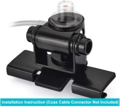 Bingfu Vehicle CB Radio Mobile Radio Antenna Mounting Through Hole Fix Bracket 16mm Hole Lip Mount for Car Truck CB Radio Ham Radio Amateur Radio Antenna UHF SO239 Female Bulkhead Mount Connector