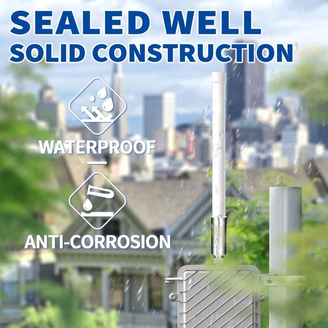 Bingfu Lora Antenna 915mhz outperforms 5.8 dbi 8dbi Helium Antennas in Some Use Cases - 4dbi with 10ft Cable for MNTD RAK V2 Nebra Bobcat 300 Sensecap M1 HNT Helium Hotspot Miner SyncroBit Gateway