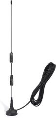 Bingfu 20-1300MHz Police Scanner Antenna Radio Scanner Magnetic Base Antenna HF VHF UHF Ham Radio BNC Male Antenna (2-Pack) Compatible with Uniden Bearcat Whistler Radio Shack Police Radio Scanner