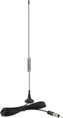 Bingfu Universal Car Stereo Antenna Car FM AM Radio Antenna Magnetic Base Car Radio Antenna Aerial for Vehicle Truck SUV Truck RV Marine Boat Car Stereo Audio Radio Head Unit CD Media Receiver Player