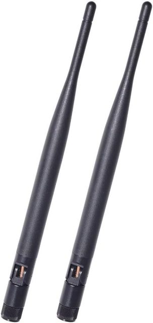 Bingfu 4G LTE Antenna Cellular 6dBi SMA Male Antenna (2-Pack) Compatible with 4G LTE Wireless CPE Router Hotspot Cellular Gateway Industrial IoT Router Trail Camera Game Camera Outdoor Security Camera