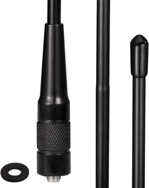 Bingfu Dual Band VHF UHF 136-174MHz 400-470MHz Ham Radio Antenna Two Way Radio Antenna Walkie Talkie Flexible Whip Antenna SMA Female for Wouxun Baofeng Radios BF-F8HP UV-5R UV-82 BF-888S