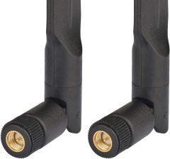Bingfu 4G LTE 3dBi External SMA Male Antenna (2-Pack) Compatible with 4G LTE Wireless Router CPE Hotspot Industrial IoT Router Cellular Gateway Terminal Outdoor Cellular Security Camera