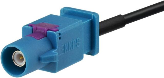 Bingfu Fakra Z Female to Male Vehicle Antenna Extension Cable 5m 16.5 feet for Car Stereo Android Head Unit GPS Navigation FM AM Radio Sirius XM Satellite Radio 4G LTE TEL Telematics Bluetooth Module