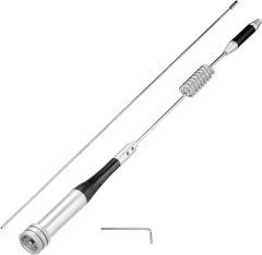 Bingfu Vehicle Dual Band Ham Radio Mobile Radio Antenna PL259 VHF UHF 136-174MHz 400-470MHz Amateur Mobile Transceiver Car Antenna for BTECH ICOM  Midland Yaesu TYT AnyTone Radioddity Cobra