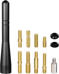 Bingfu Vehicle Short Antenna Mast Car Truck Antenna Replacement for Toyota Tundra Tacoma Sienna FJ Cruiser RAV4 Highlander Corolla Prius Titan XD Frontier Xterra Rogue Juke Murano Note Honda CR-V