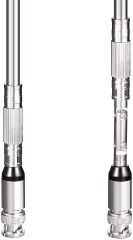 Bingfu 20-1300MHz Police Scanner Antenna 8 Section Telescopic BNC Male Ham Radio Antenna Handheld CB Radio Antenna Compatible with Uniden Bearcat Whistler Radio Scanner Cobra Midland Portable CB Radio