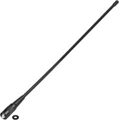 Bingfu Dual Band VHF UHF 136-174MHz 400-470MHz Ham Radio Antenna Two Way Radio Antenna Walkie Talkie Flexible Whip Antenna SMA Female for Wouxun Baofeng Radios BF-F8HP UV-5R UV-82 BF-888S
