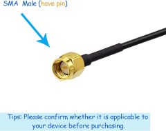Bingfu Dual Band WiFi 2.4GHz 5GHz 5.8GHz 9dBi Magnetic Base SMA Male Antenna for Wireless Vedio Security Camera Surveillance Recorder Vehicle Truck Trailer Rear View Backup Camera Reversing Monitor