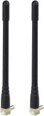 Bingfu 4G LTE Antenna 3dBi Mini External TS9 Antenna (2-Pack) Compatible with Verizon AT&T T-Mobile Sprint 4G LTE Mobile Hotspot MiFi Router Cellular Mobile Broadband Modem USB Modem Dongle Adapter