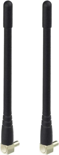 Bingfu 4G LTE Antenna 3dBi Mini External TS9 Antenna (2-Pack) Compatible with Verizon AT&T T-Mobile Sprint 4G LTE Mobile Hotspot MiFi Router Cellular Mobile Broadband Modem USB Modem Dongle Adapter